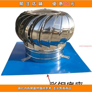 熱賣 304不銹鋼無動力風帽風球屋頂通風器屋頂風機換氣屋頂自動排風扇#yuxiangyuuⅠ