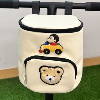 ⭐新店開業⭐【店鋪熱銷】電動車前置掛物包可愛卡通自行車溜娃車掛袋多功能儲物防水收納包