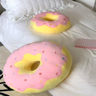 ☀桃園出貨+發票☀ins風可愛甜甜圈抱枕沙發飄窗靠枕坐墊客廳榻榻米蒲團沙發椅墊動漫同人周邊送禮海星體棉花公仔娃娃生日送女