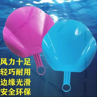 臺灣出貨【2245人收藏】塑膠大號圓形扇子家用兒童撕不爛耐用夏天燒烤蒲扇手搖扇成人扇子