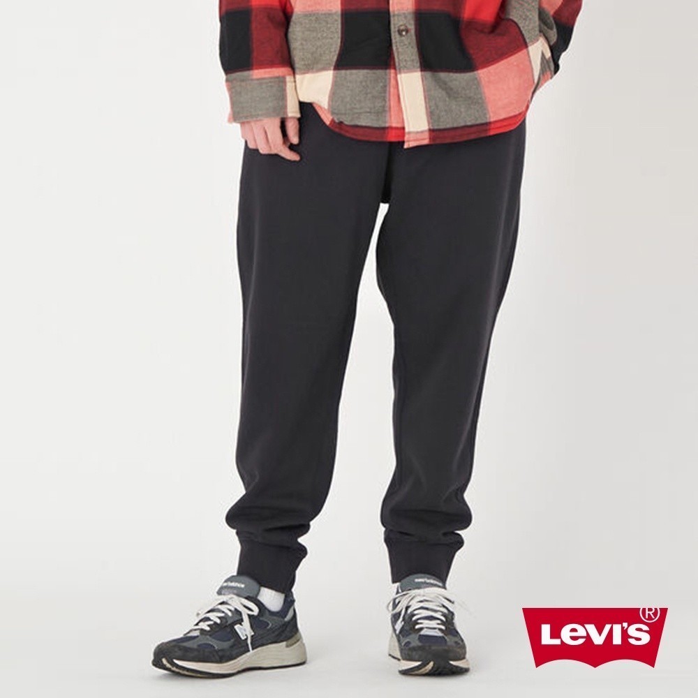 Levis Gold Tab金標系列 男款 重磅縮口棉褲 390GSM厚棉 黑瑪瑙 熱賣單品 A3783-0000