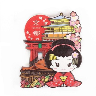 冰箱貼 小廢物 日本 旅行 磁吸 磁鐵 紀念品 小物 日本3d冰箱貼磁貼扇子旅遊紀念品出國小禮物家居裝飾品禮品 QTIH