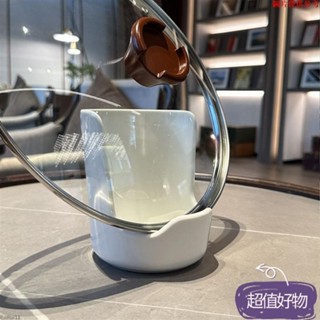 🔥限時特賣🔥【老闆娘傢裡自用】日式陶瓷鍋蓋架湯勺廚房置物架廚具鍋剷收納架MM0509