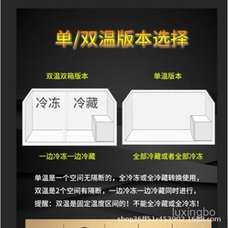 限時特惠-雪詩希冰櫃臥式商用大容量冷櫃冷藏兩用超大冷凍櫃單雙溫冷櫃冰箱訂金