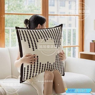 【旭旭優選鋪】復古輕奢抱枕ins風客廳沙發靠枕高階床頭枕頭辦公室午睡趴枕臥室