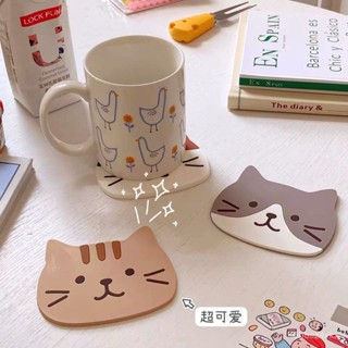 🐱 限時下殺 2025新款 ins碗墊 杯墊 隔熱墊網美容杯墊 矽膠杯墊 家居生活防燙耐熱防滑隔熱桌墊 BWT3