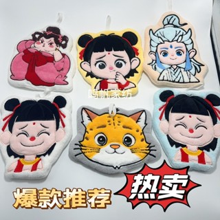 24H桃園出✨【店鋪熱銷】哪吒係列新款擦手巾可愛兒童吸水速幹珊瑚絨毛巾家用廚房手布加厚