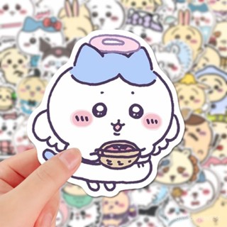 💖低價出貨💖100張卡通可愛chiikawa吉伊卡哇貼紙ins爆款手機殻水杯防水裝飾貼A