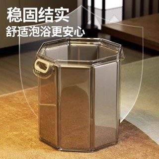 桃園發貨【長效保溫】可折疊泡腳桶過膝蓋家用便攜式保溫桶泡腳過膝深桶洗腳盆加高