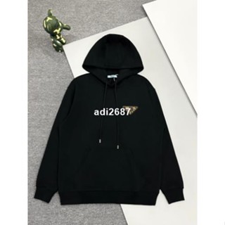 高品質精品新款經典三角皮標鉆石專屬logo純棉連帽 印花 衛衣 長袖 美式復古上衣 大學T 高磅 連帽衛衣 連帽外套