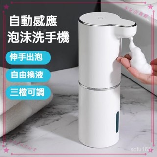 可開發票 皂液器壁掛式太空艙自動智慧感應兒童卡通泡泡洗手液機家用泡沫型 給皂機 洗手機 滴液 泡沫 USB充電 智慧感應