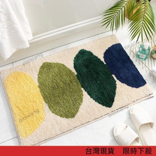 【廠家直銷】現代間約仿羊絨加厚衛生間進門地墊 家用臥室浴室門口吸水防滑腳墊 可機洗 ins小地墊地毯