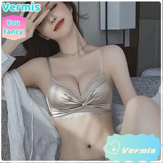 【免運特賣】緞面內衣女厚款小胸集中爆乳無鋼圈收副乳防下垂2022新款性感內衣罩/套裝sawr