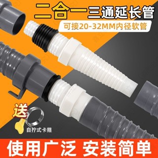 現+免運🔥【店鋪熱銷】洗衣機排水管加長管延長管通用型洗手盆下水管出水軟管對接加接管