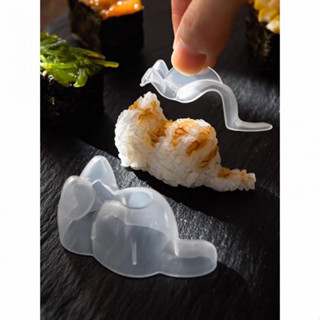 🔥蝦皮代開發票🔥 日本進口咪飯團模具寶寶兒童吃飯神器壽司輔食米飯造型壓模器 46PB