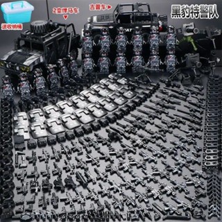 【壹號館】現代軍事人仔【1249人收藏】相容樂高積木批清倉特警小顆粒人仔現代軍事特種兵全套兒童玩具