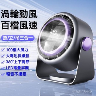 【臺灣出貨】小風扇桌麵超靜音辦公室宿捨家用臺式風扇USB充電壁掛電風扇