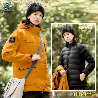 🧗限時下殺 登山衣 衝鋒衣 黨風 M-8XL 三合一Gore-Tex防水衝鋒衣外套男女 羽絨內膽兩件式 加大尺碼 可脫