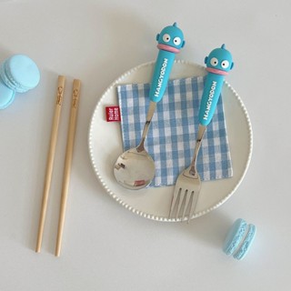 小丑魚周邊✨勺子餐具叉子筷子套裝家用韓式 ins風家用不銹鋼卡通可愛便攜 遊戲周邊