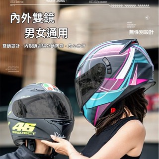 品牌:AD📢 摩托車安全帽 機車安全帽 安全帽 騎行安全帽 多形態安全帽 揭面盔 全罩安全帽 可掀式安全帽 雙鏡