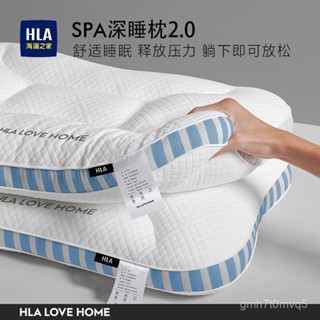 ✨臺灣出貨 全臺免運 海瀾之家枕頭深睡spa枕護頸枕一對裝枕芯護頸椎家用單人枕頭芯
