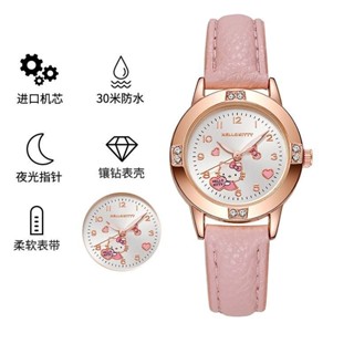 ⌚桃園出貨⌚【3萬人好評】三麗鷗美樂蒂兒童手錶學生女孩女童防水高顔值ins風兒童考試手錶