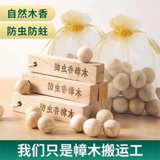 居家家百貨 衣櫃防黴防蛀片香樟木䮠蟲純天然代替樟腦丸芳香防潮衛生球蟑螂丸