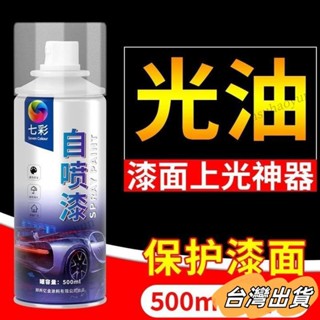 臺灣出貨 光油透明清漆汽車亮光金油手搖自噴漆傢俱木器金屬漆上光保護油漆 亮光漆 透明保護漆