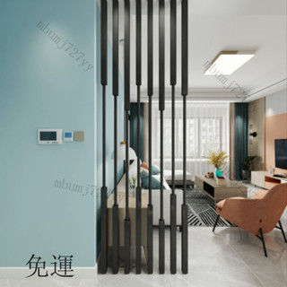 免運 可開髮票 破損包賠 屏風隔斷 客廳屏風 半牆隔斷 玄關屏風 免打孔陽臺鏤空簡約現代入戶屏風隔斷客廳