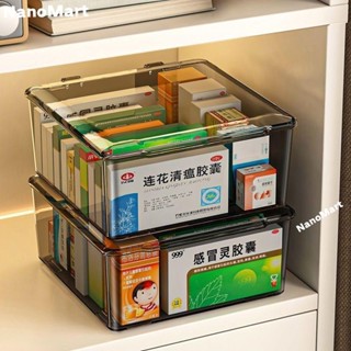 臺出🔥限時特賣🔥 分隔手提葯箱【店鋪熱銷】大容量醫療箱 家庭裝藥箱 大號翻蓋式 抽屜藥品整理櫃家用藥物 收納盒