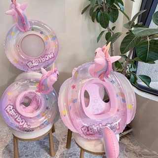 防側翻兒童游泳圈嬰兒小孩座圈充氣男女童加厚座圈寶寶玩具救生圈