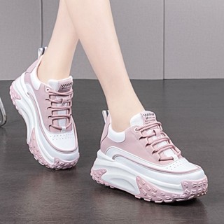 ✨臺灣出貨 增高鞋 運動鞋 休閒鞋 厚底運動鞋 「Chicwalks女鞋店」 內增高老爹鞋女鞋子時尚春秋季運動小個子炸