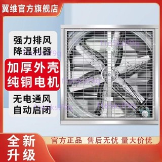 【精品優選】工業工廠養殖場大棚負壓風機大功率強力通風換氣排氣排風扇抽風機不含運6.06
