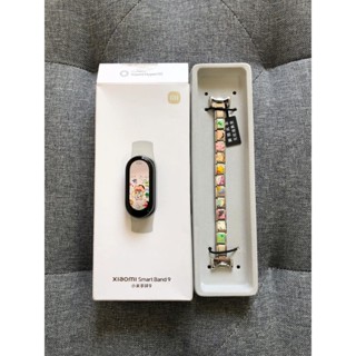氣質錶帶✨日韓高級感DlY模組蠟筆小新適用小米9pro手錶帶小米8高階感8pro女