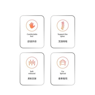 陞級記憶棉 舒適入眠客製車標 汽車頭枕 護頸枕 車用頭枕 汽車頭枕 車用頸枕 車用枕頭 車用護頸枕 四季通用