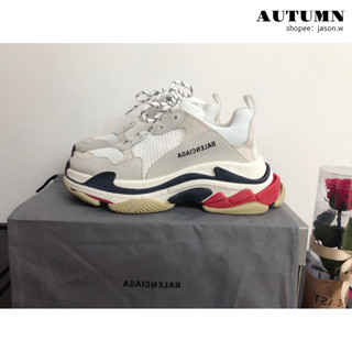 Balenciaga 巴黎世家 Ws1 Triple S 運動鞋 休閒鞋 老爹鞋 灰白 533882