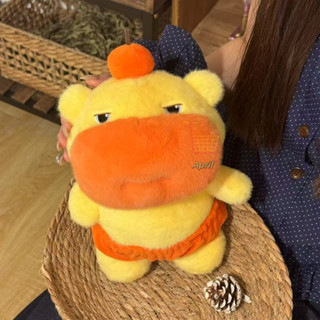 【April】可愛網紅嚕嚕玩偶毛絨玩具搞怪公仔布娃娃睡覺抱枕送男女生日禮物