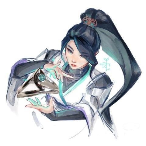 新款無畏契約週邊賢者Sage聖祈戒指女開口可調節VALORANT首飾
