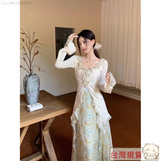✨最新款式✨特價🚀襯裙/窄裙/半身裙/裙子/洋裝/吊帶裙/辣妹/大碼/雪紡/連身裙/溫柔國風荷葉設計感小眾襯衫上衣秋季