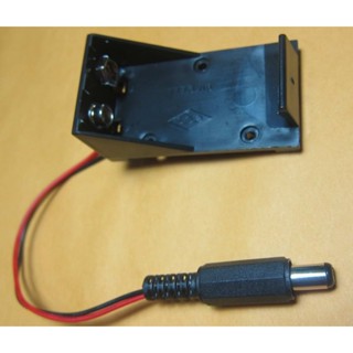 ►114◄Arduino 9V 電池盒 含線12CM 連線 DC2.1電源插頭 UNO 機器人控制器單晶片配件