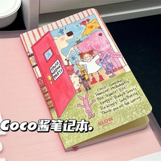 coco 醬 手帳本 日系 學生 可愛 隨身 日記本 文具 空白 筆記本 日程本 小眾 文青風
