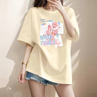 伊人衣舍 大尺碼女裝 上衣 短袖上衣 中長款 純棉 設計感上衣 短袖T恤 女生衣服 夏季 長版上衣 寬鬆上衣短袖顯瘦上衣