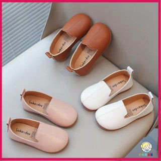 🎀熱銷爆款🎀幼兒兒童休閒鞋女孩套穿式皮革平底鞋莫卡辛兒童樂福鞋男孩平底鞋婚禮派對柔軟經典GB