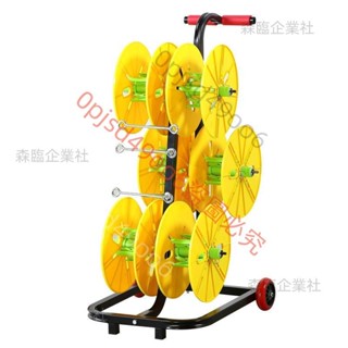 可開發票【獨立軸承】電線放線器BV線放線架電工放線盤放線神器新款自動拉線 SL森臨企業社