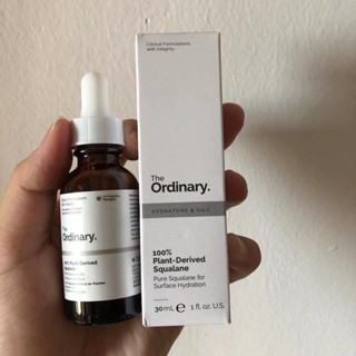 the ordinary100%植物角鯊烷美容精華油修護肌膚屏障補水保濕軟化