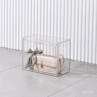 透明展示盒 公仔展示盒 展示盒 模型展示盒 磁吸展示盒 全透明專輯收納收納盒展示架磁吸式PET高透書架包包書籍陳列架