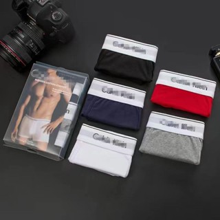 【AK男裝】【1361人收藏】3條裝男士純棉內褲運動四角短褲大碼青年無痕抗菌平角褲底褲禮盒