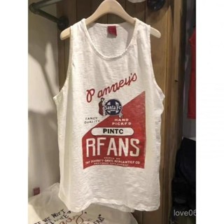 🔥壹灣限購🔥 純棉夏季寬鬆背心男潮牌健身跨欄運動籃球無袖T恤字母印花打底衫