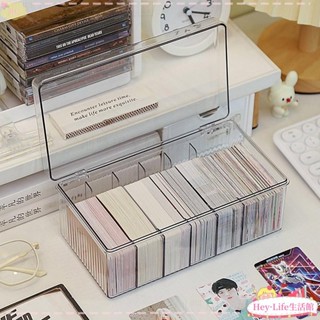 桃園出貨💌卡片收納盒 卡片收納冊 翻蓋式卡片盒 亞剋力卡片收納盒 卡牌收納 卡牌收納盒 小卡收納盒 卡片收納 卡盒