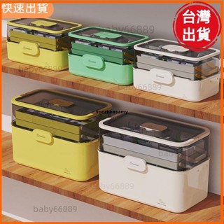 天天優選📣✓美術工具箱✓ 家庭裝藥箱醫藥箱藥物品 收納盒 家用小醫療急救箱大容量 收納盒 神器